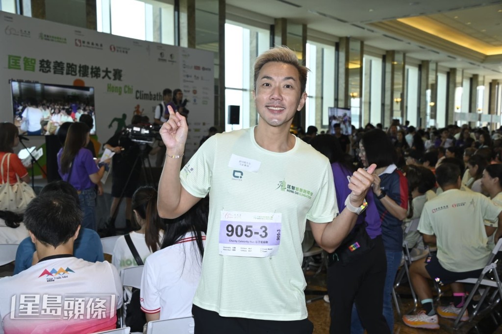 劉浩龍謂自己平常也有做運動,所以7層也能負荷。 劉浩龍謂自己平常也有做運動,所以7層也能負荷。