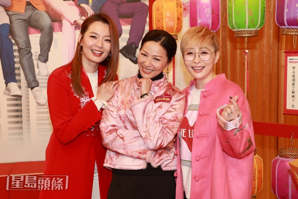 問到元宵節如何慶祝,湯盈盈指早餐已吃了呂慧儀準備的湯圓。 問到元宵節如何慶祝,湯盈盈指早餐已吃了呂慧儀準備的湯圓。
