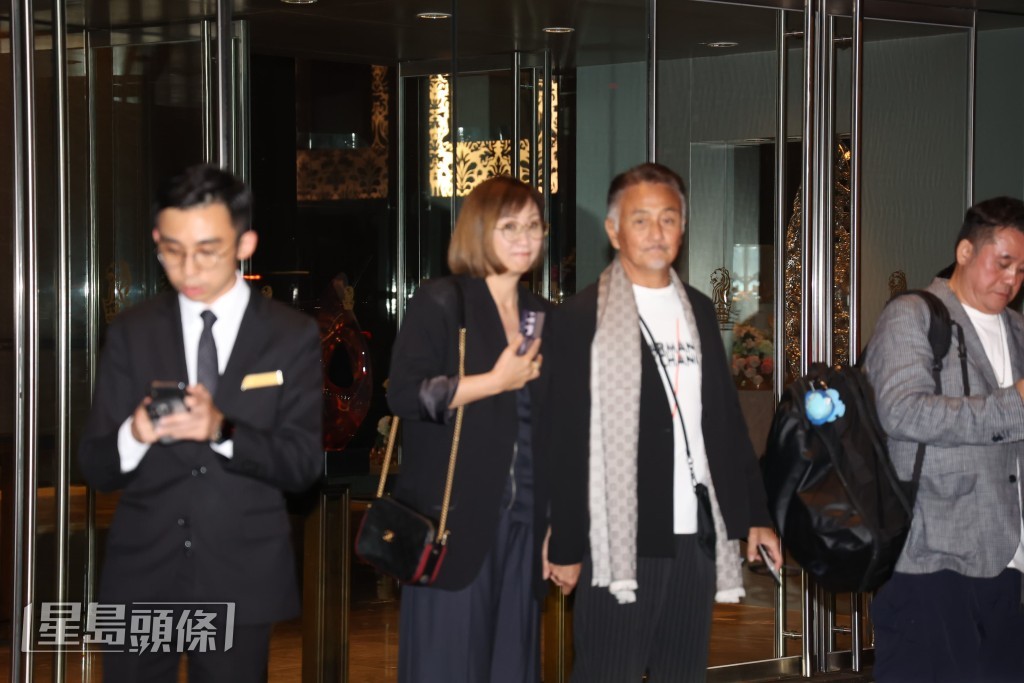 吳岱融夫婦。 吳岱融夫婦。