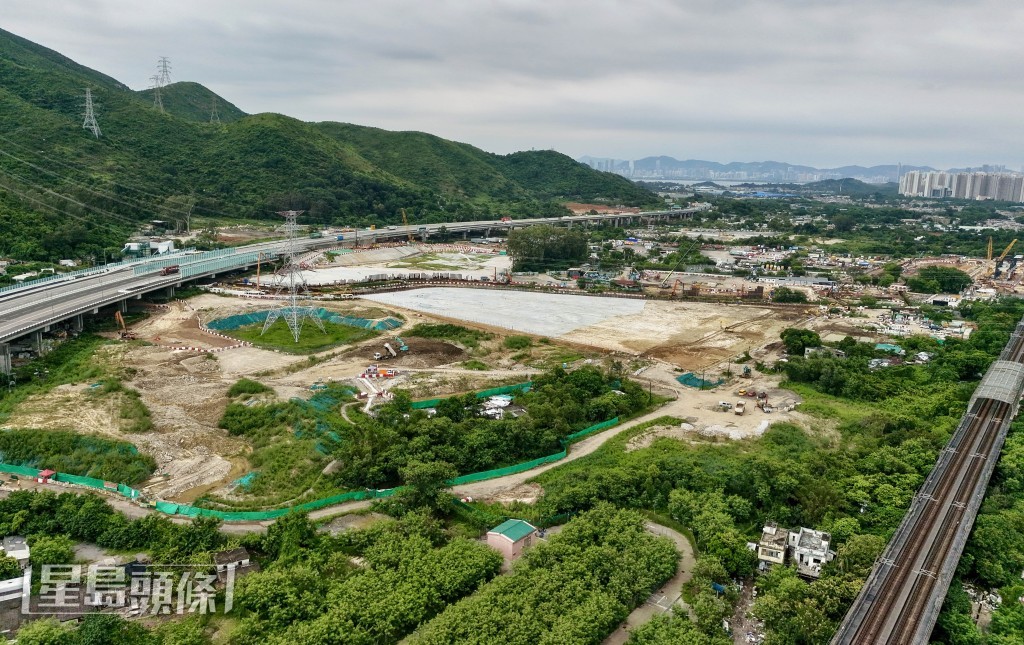 洪水橋大學城校園區用地。 洪水橋大學城校園區用地。