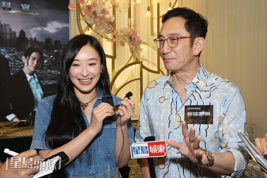 這次也拍攝了,但吳啟華卻沒有中招。 這次也拍攝了,但吳啟華卻沒有中招。