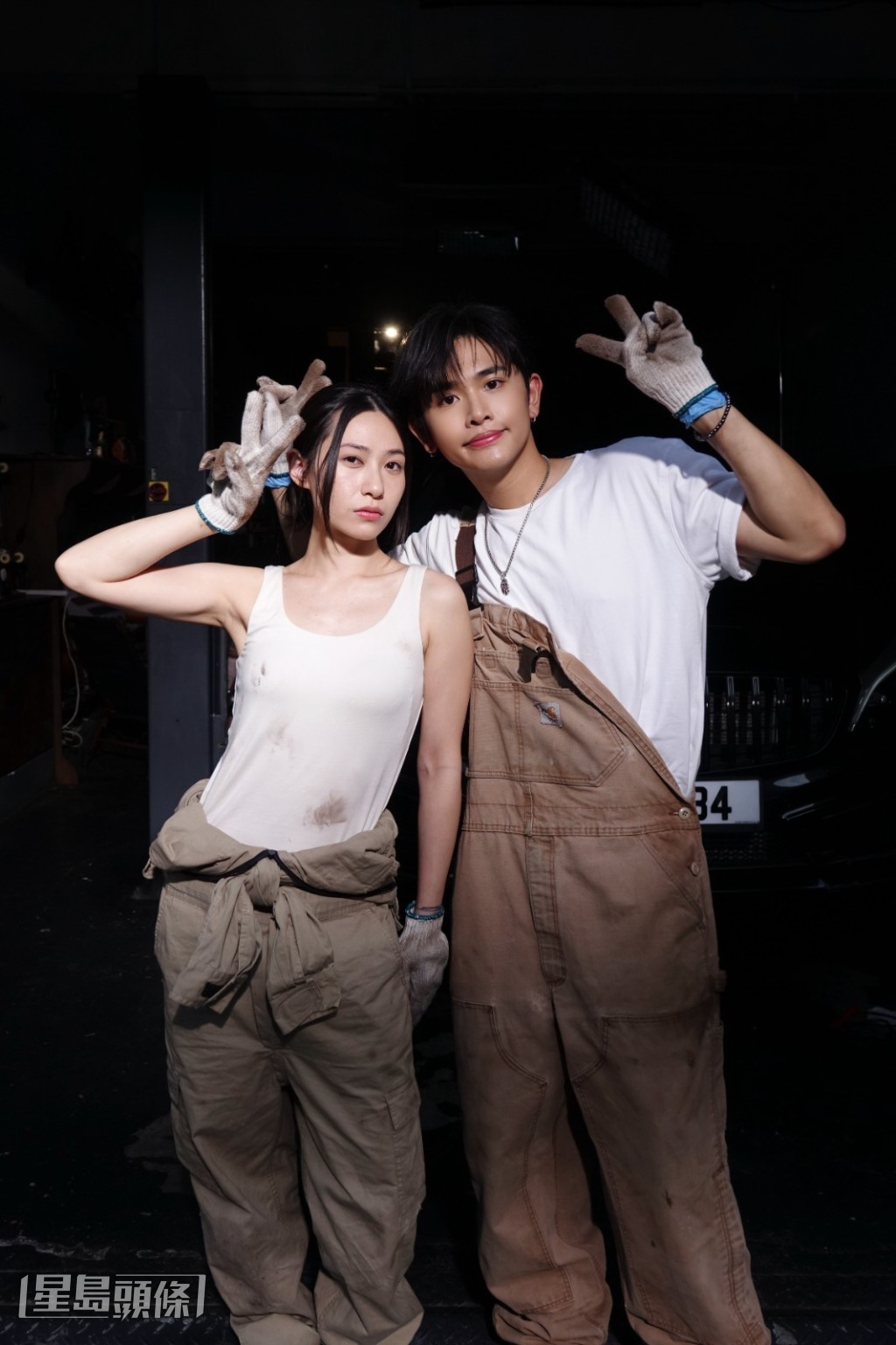 新歌《三尖八角》的MV找來「葵芳」的蔡蕙琪（阿Kay）擔任女主角。