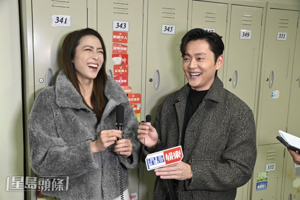 問到兩人是否想再以CP檔拍劇，劉穎鏇表示想，因大家也是好拍檔。