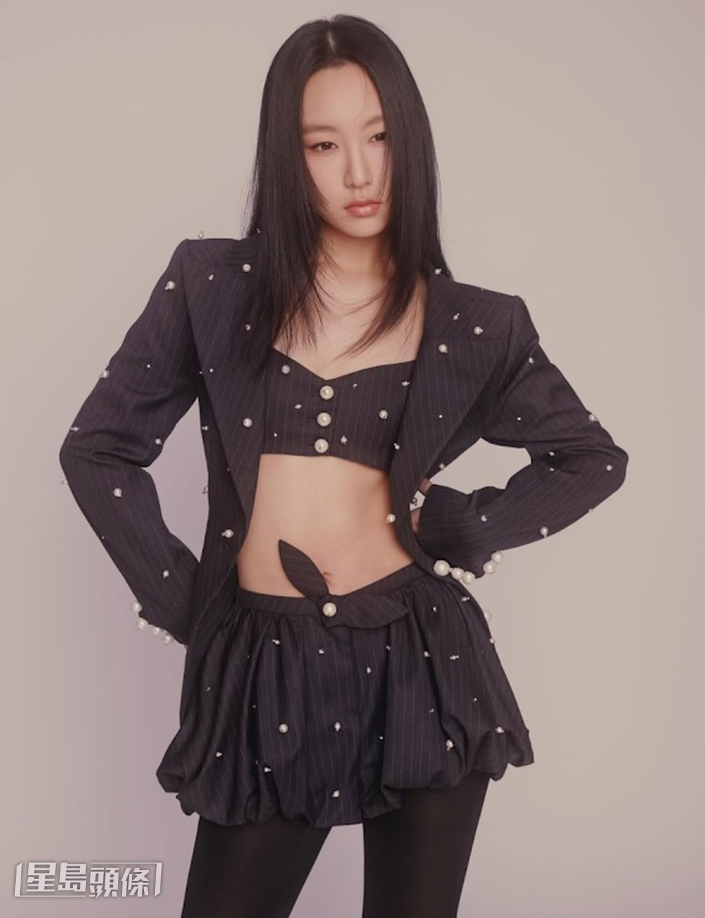  Gigi剪掉「齊蔭頭」，換上中分髮型新形象，重新出發。