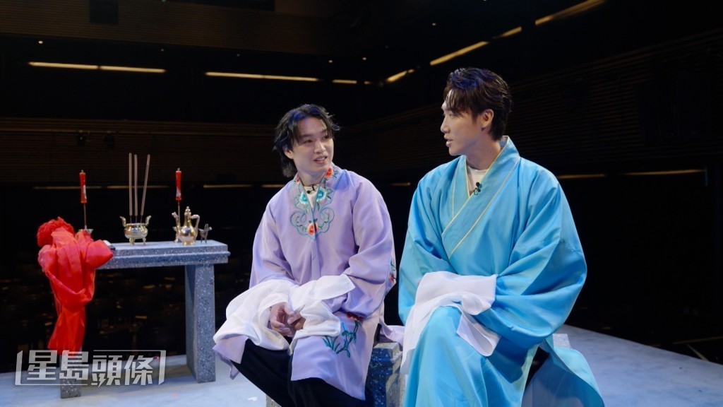 Stanley饰生角、Jer饰旦角。 Stanley饰生角、Jer饰旦角。