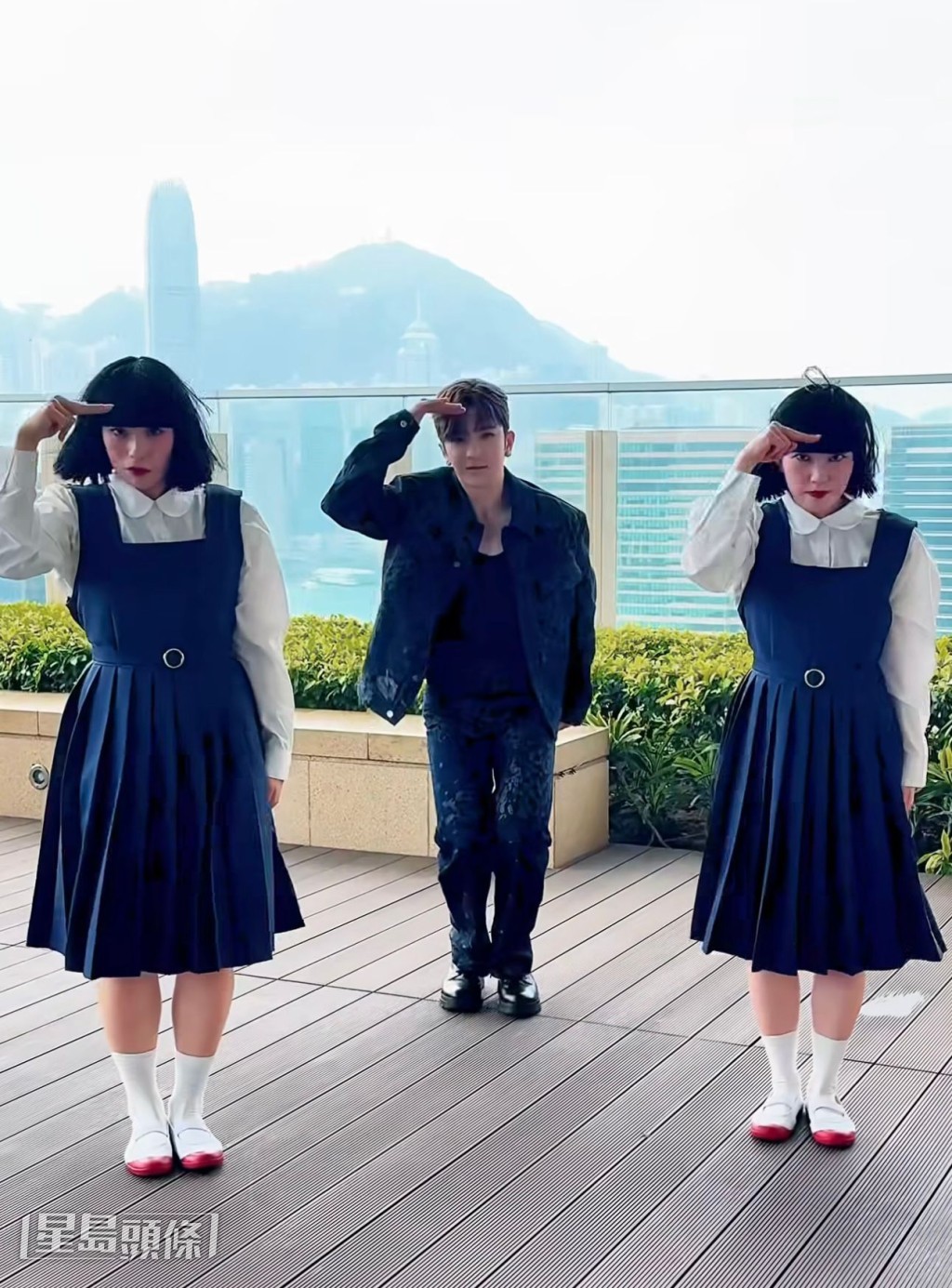 Anson Lo 身手敏捷，完全跟貼Avantgardey的節奏。