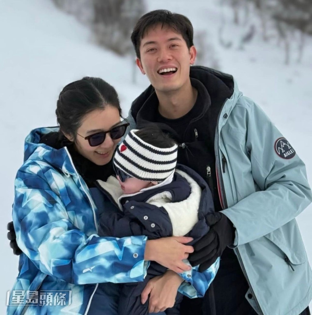 麥明詩（Louisa）去年為機師老公盛勁為（Keith）誕下一子。