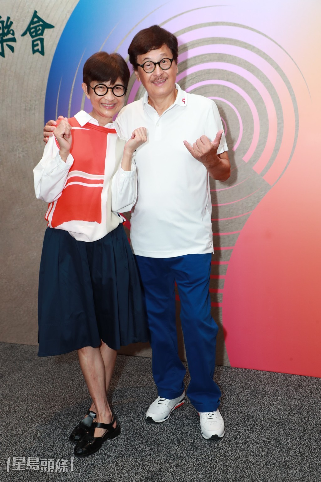 孫敬安透露9月舉行迎月晚會。 孫敬安透露9月舉行迎月晚會。