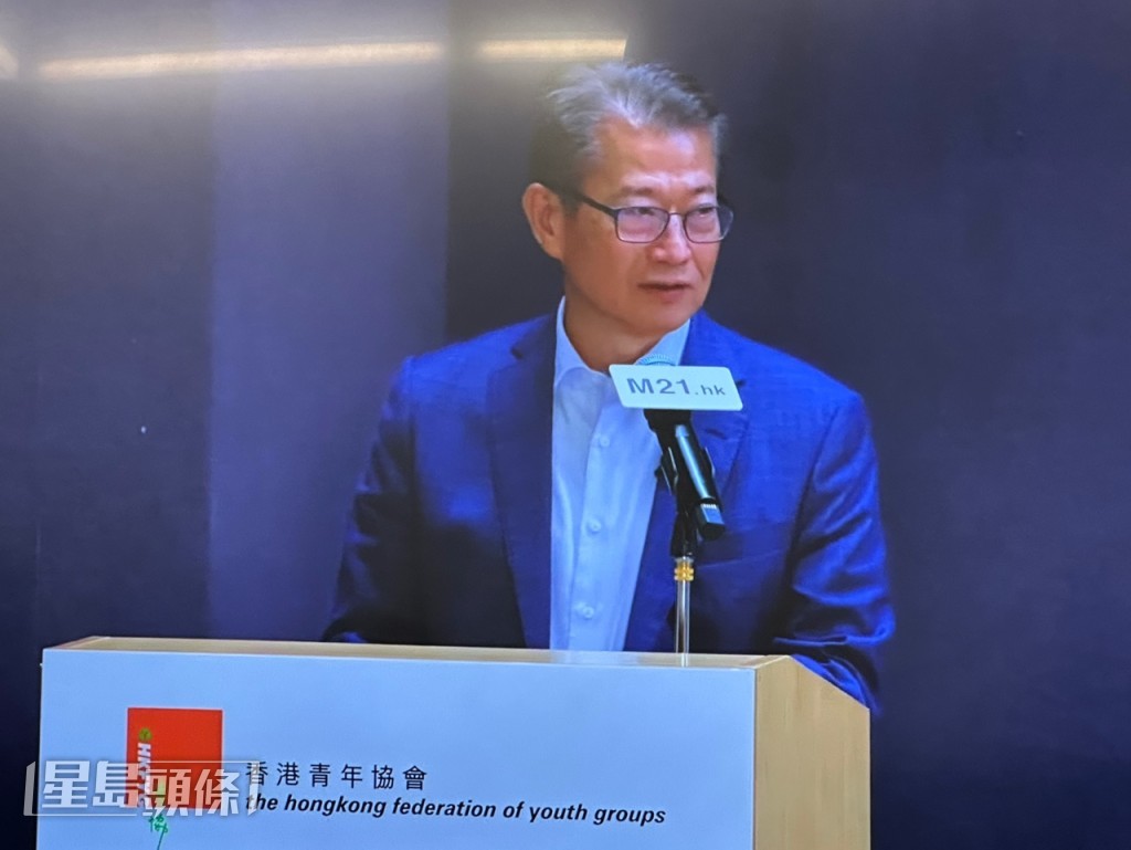 財政司司長陳茂波。曾卓琳攝
