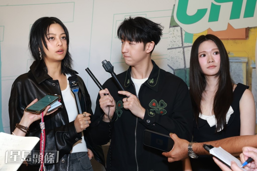 問到可想陳卓賢寫歌給她？她表示想與任何人合作。