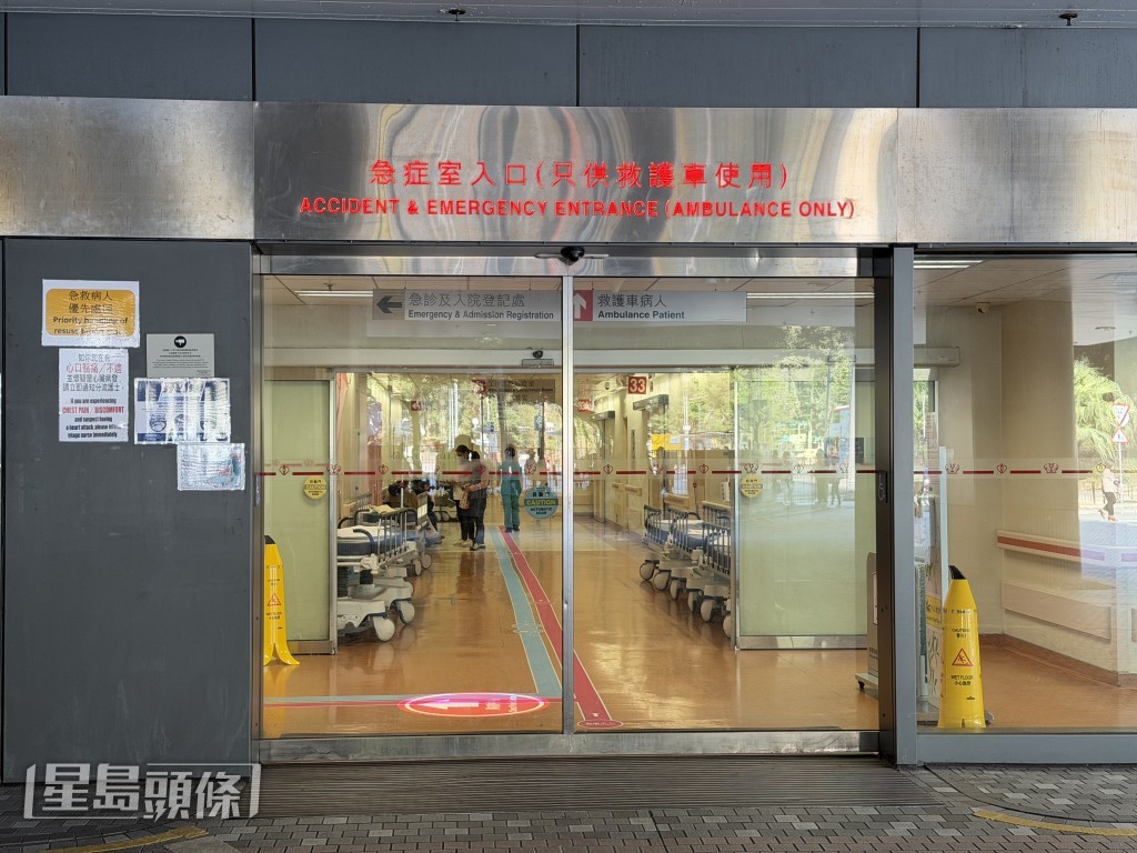 傷者經送院搶救後，沒有生命危險，正留醫治理。梁國峰攝