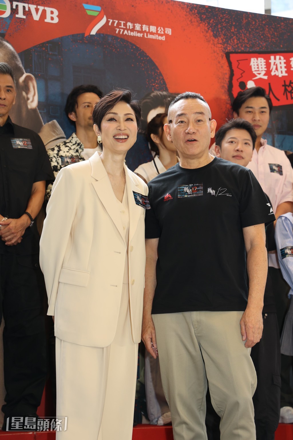 2人指拍攝時不知道其他人的戲份,很好奇劇情的走向。 2人指拍攝時不知道其他人的戲份,很好奇劇情的走向。