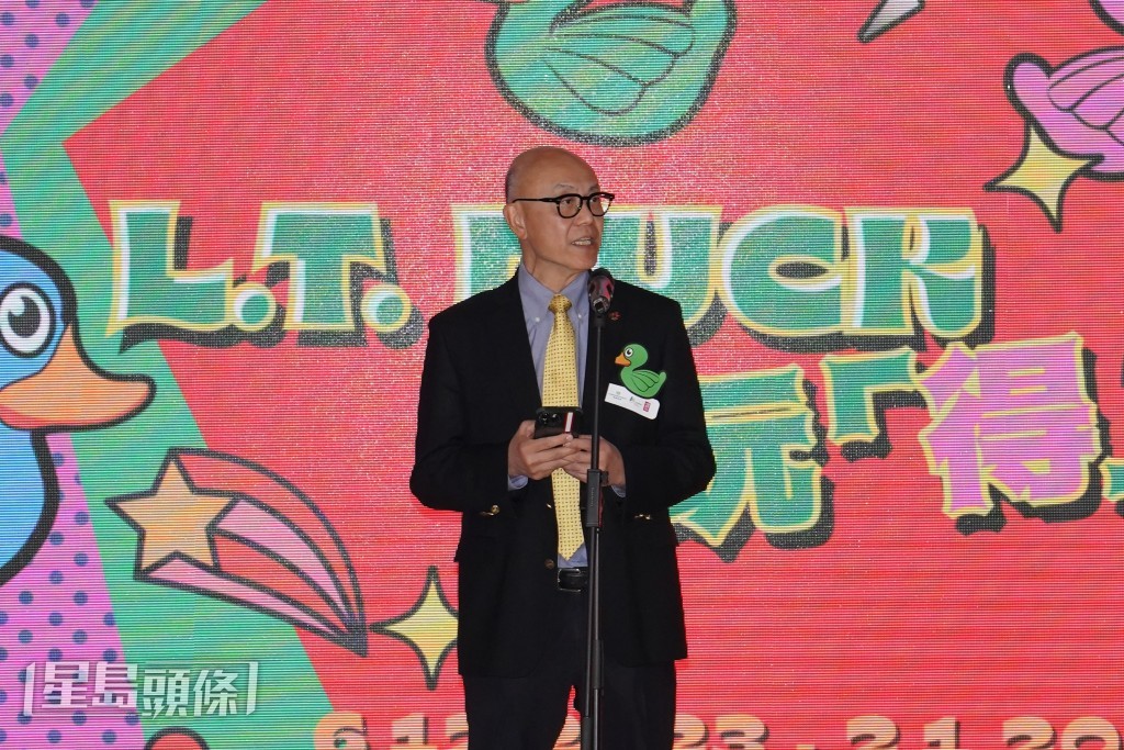 華懋集團執行董事兼行政總裁蔡宏興。葉偉豪攝 華懋集團執行董事兼行政總裁蔡宏興。葉偉豪攝