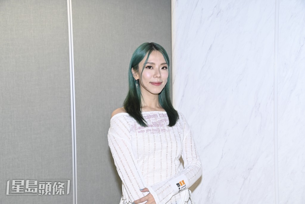 J.Arie表示去年4月開始拍攝陳果導演有關生死的電影。