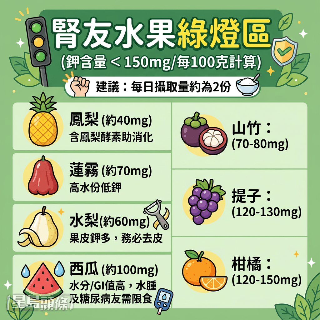 腎友水果綠燈區