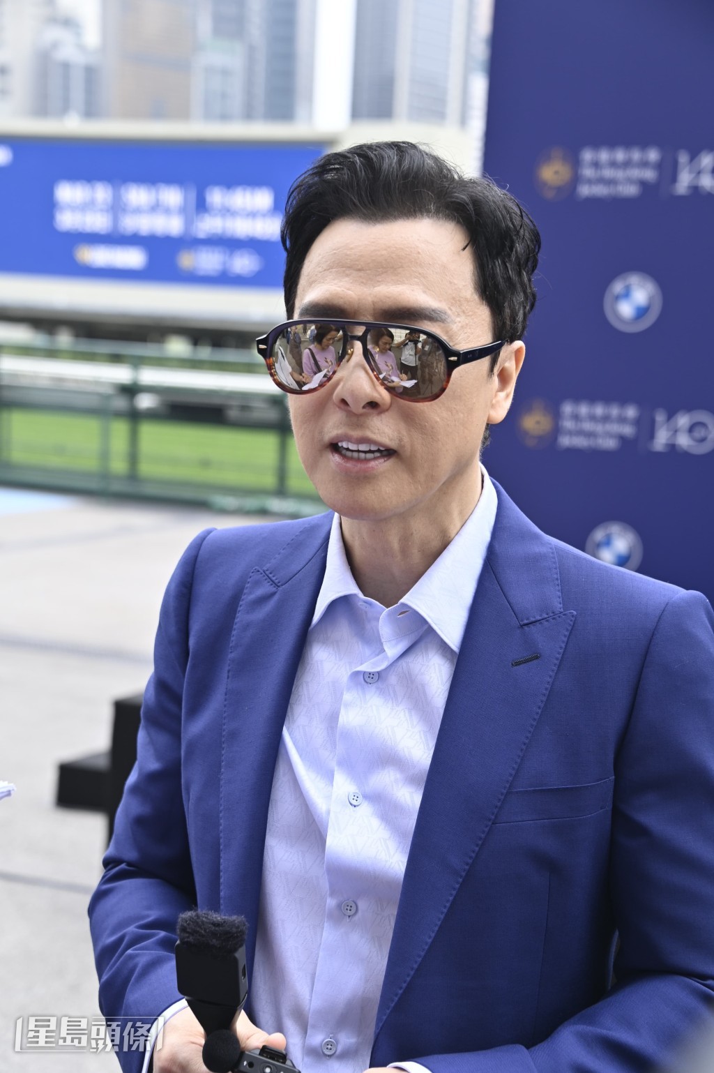 子丹又透露早前與蔡加讚夾份入紙養馬中籤，再做馬主！