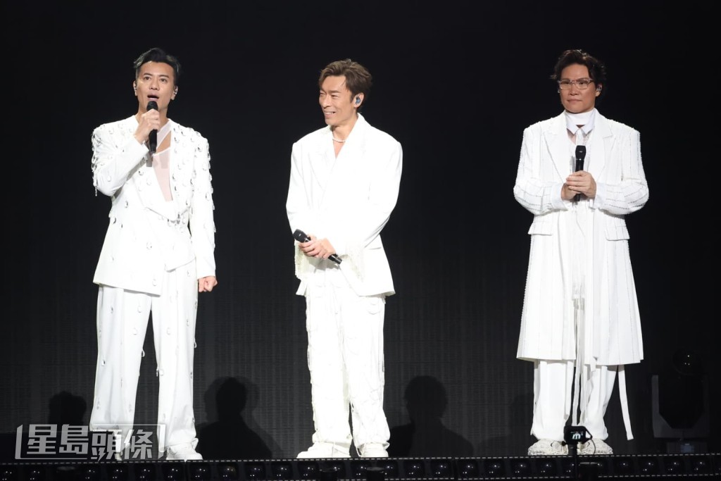 Edmond表示自己的紅館演唱會已是十年前。 Edmond表示自己的紅館演唱會已是十年前。