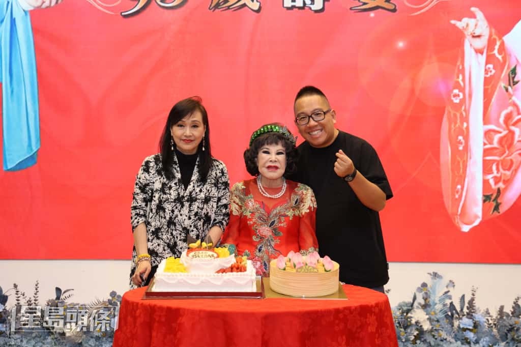 黃夏蕙95歲生日設宴60席,廣邀好友一同慶祝。 黃夏蕙95歲生日設宴60席,廣邀好友一同慶祝。