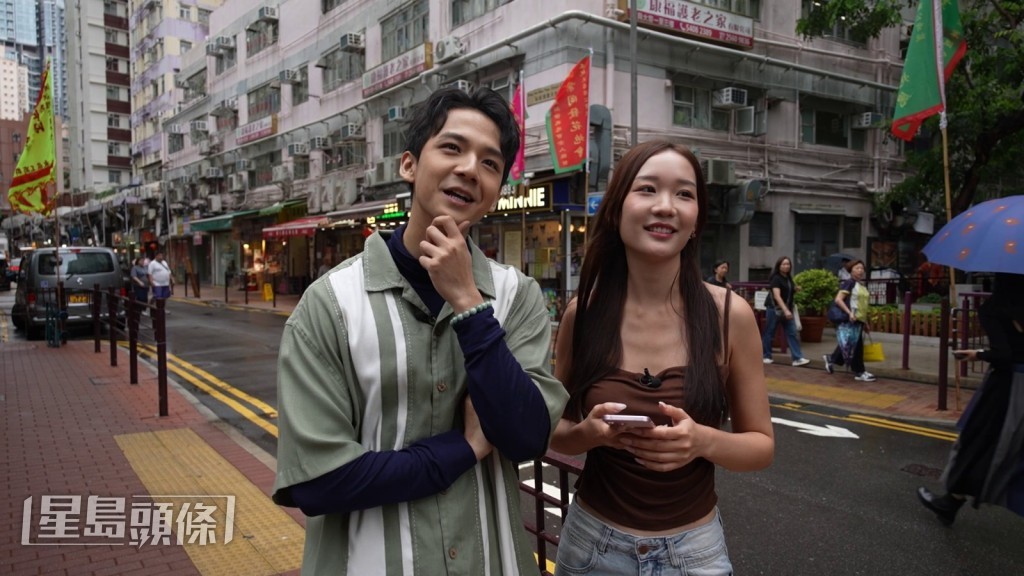 施焯日（Arthur）就帶葉靖儀（Michelle）出動，追蹤謝霆鋒美食地圖。