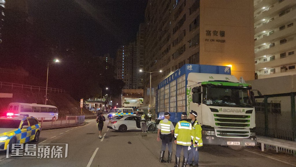 警員到場調查。