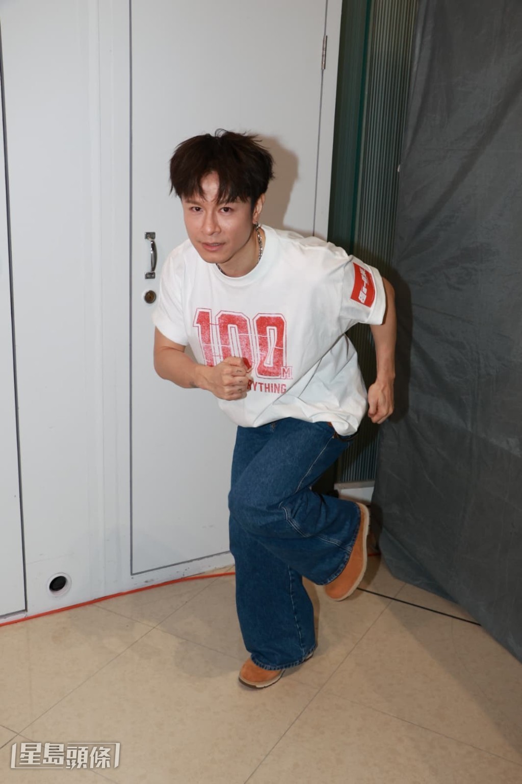 他指小時候其實不喜歡跑步。