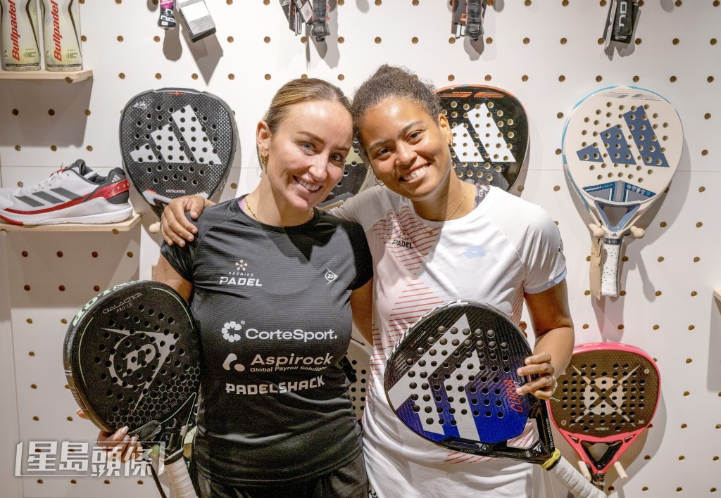 女子組雙打冠軍:左起 - 來自英國的AIMEE GIBSON、來自巴西的ALBA PEREZ MOMHA 女子組雙打冠軍:左起 - 來自英國的AIMEE GIBSON、來自巴西的ALBA PEREZ MOMHA