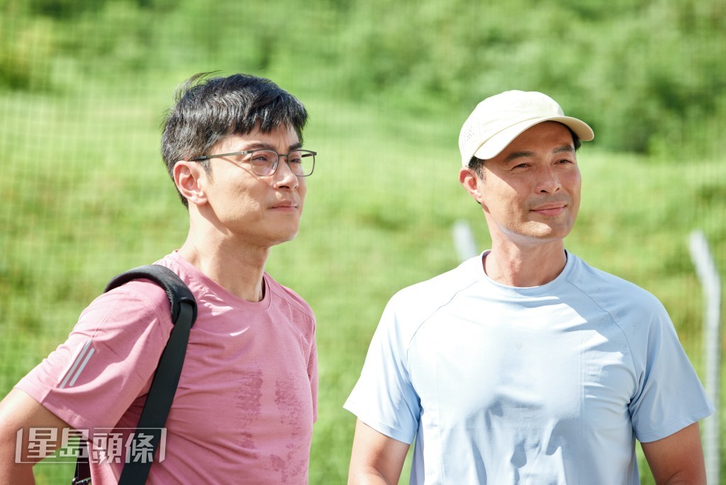 張達倫及黃浩然在TVB曾合作過,有一定的默契。 張達倫及黃浩然在TVB曾合作過,有一定的默契。