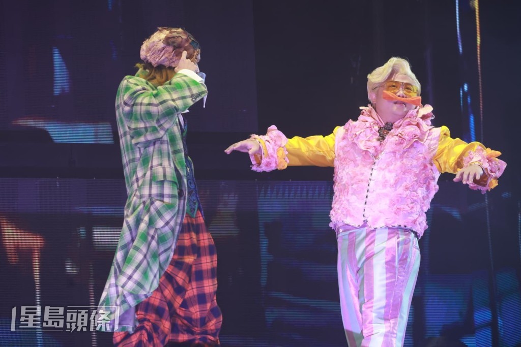 ERROR的肥仔是今次舞蹈總監,亦有份上台表演。 ERROR的肥仔是今次舞蹈總監,亦有份上台表演。