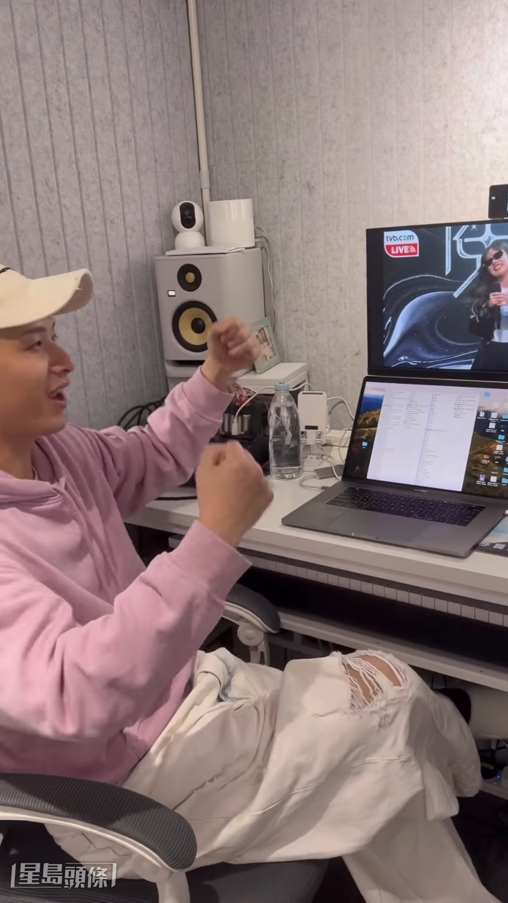 周吉佩讚波波聲線及台風都不錯。