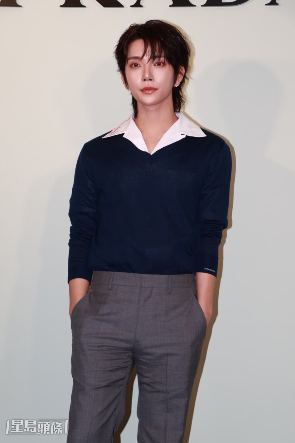  JOSHUA現身即時以廣東話向粉絲打招呼：「大家好我係JOSHUA。」