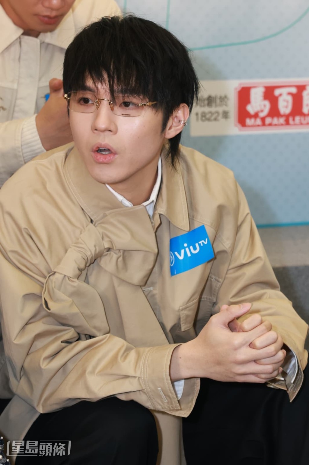 Ian與舊愛Amy Lo同場，他表示因太多人沒打招呼。