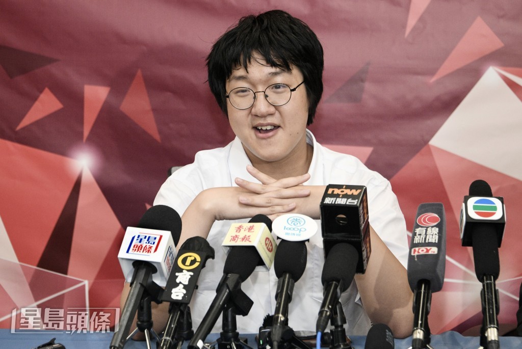 他又稱,當學習有需要時,會使用Chat GPT整理學習資料。陳浩元攝 他又稱,當學習有需要時,會使用Chat GPT整理學習資料。陳浩元攝