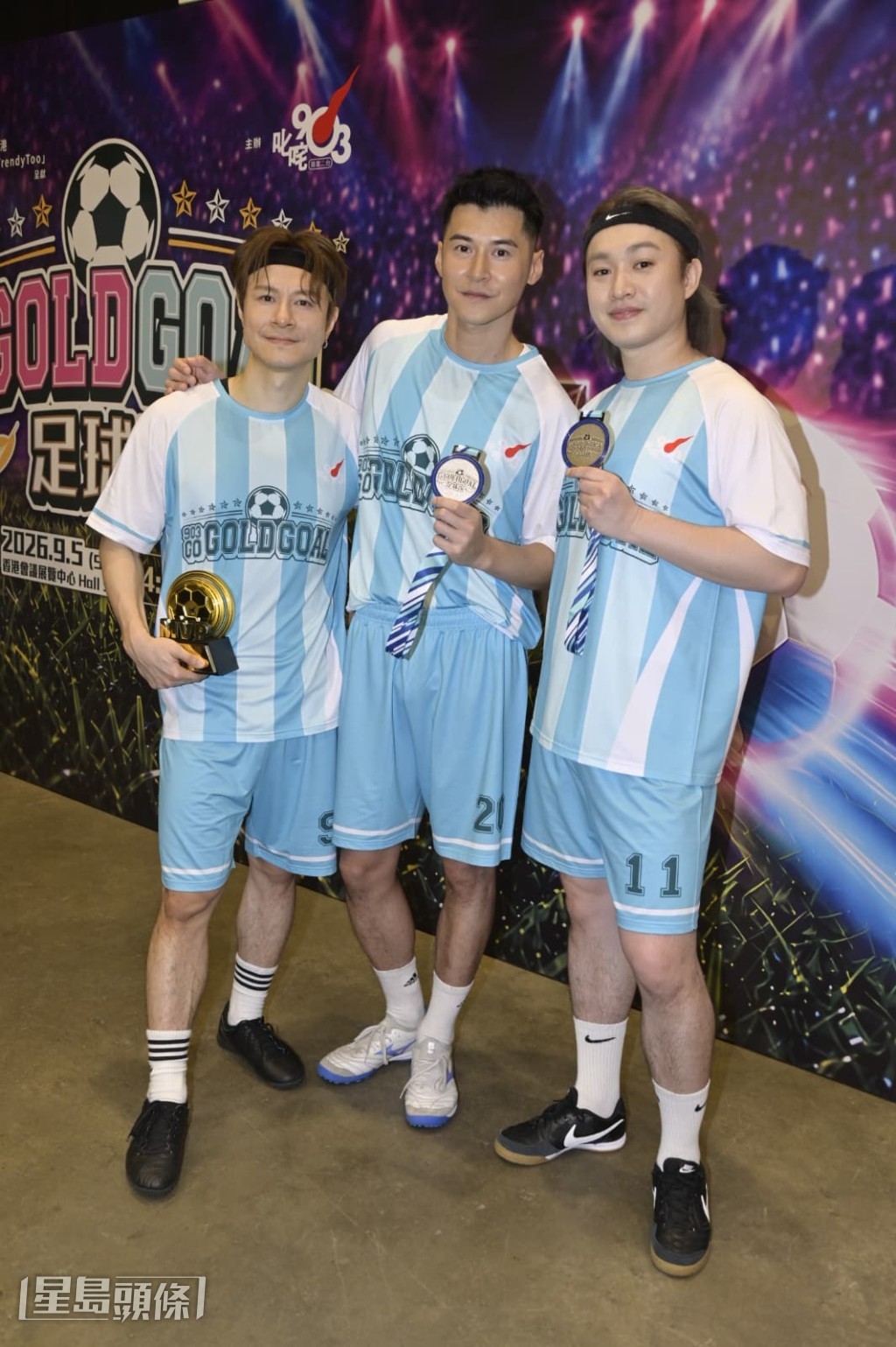 陳健安透露自己曾與陳肇麒同為港青一齊踢波。 陳健安透露自己曾與陳肇麒同為港青一齊踢波。