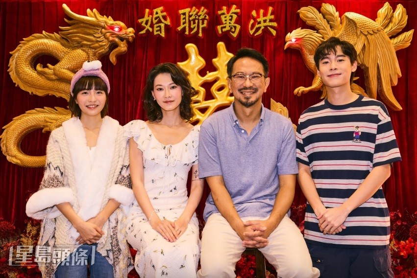 吳泳、廖子妤、朱栢謙、黃梓僑剛完成《大龍鳳》21場舞台劇演出。 吳泳、廖子妤、朱栢謙、黃梓僑剛完成《大龍鳳》21場舞台劇演出。