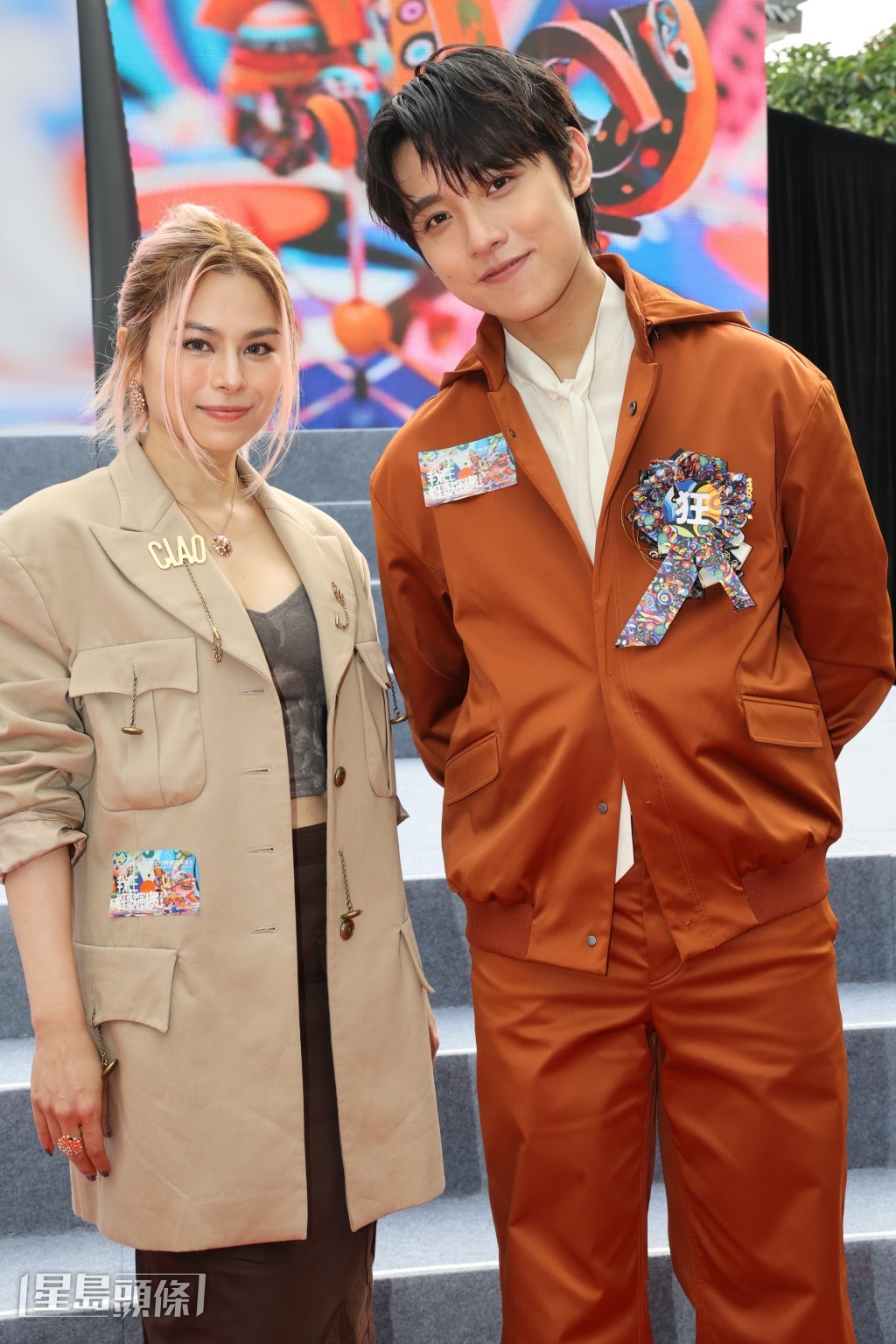 Gin教Arvin要预先写好得奖感言，虽然写好了在台上也会很乱，但都是要有准备。