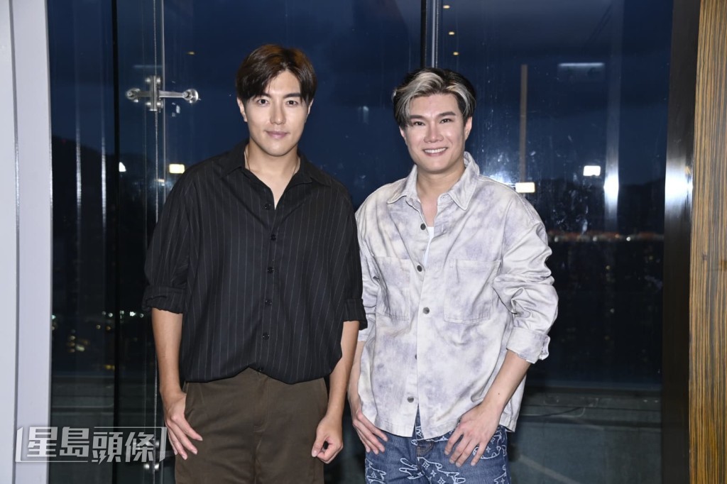 張與辰和趙浚承完成三場《娛樂圈夫人》音樂劇演出後，感到三場不夠喉。