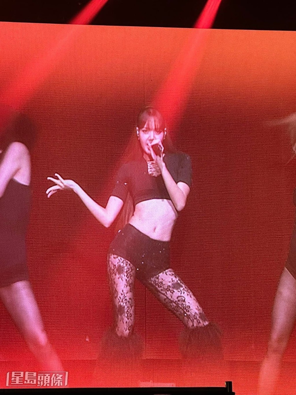 BLACKPINK成員Lisa巡到香港舉行粉絲見面會。 （網上圖片）