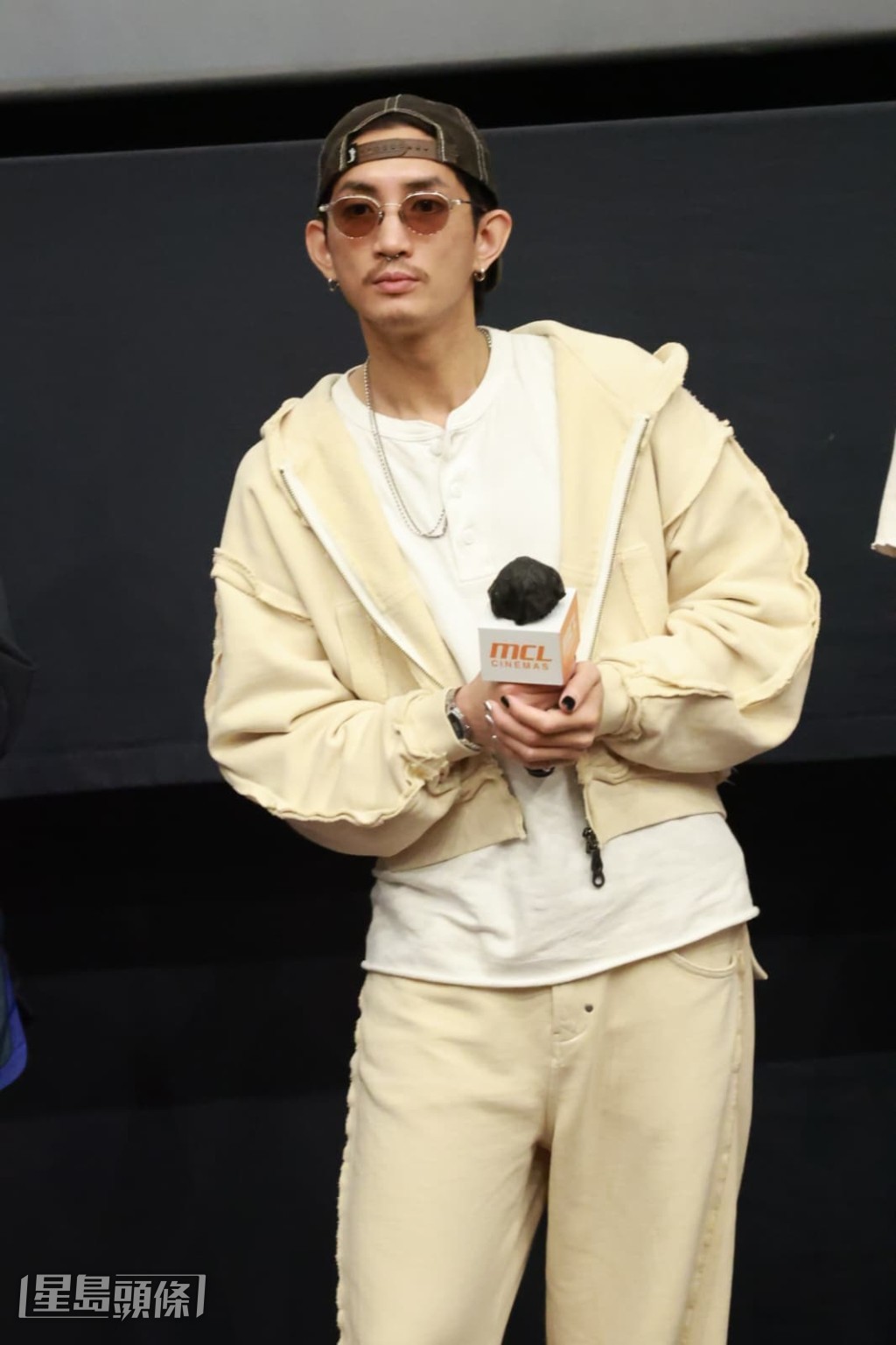 楊樂文指《金多寶》拍得很開心很爽。 楊樂文指《金多寶》拍得很開心很爽。