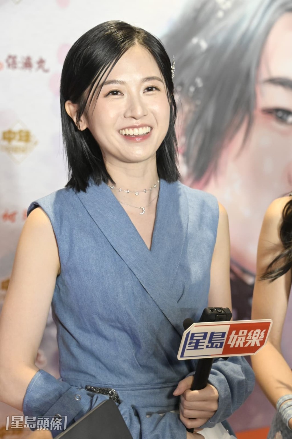 倪嘉雯以短髮新造型示人。
