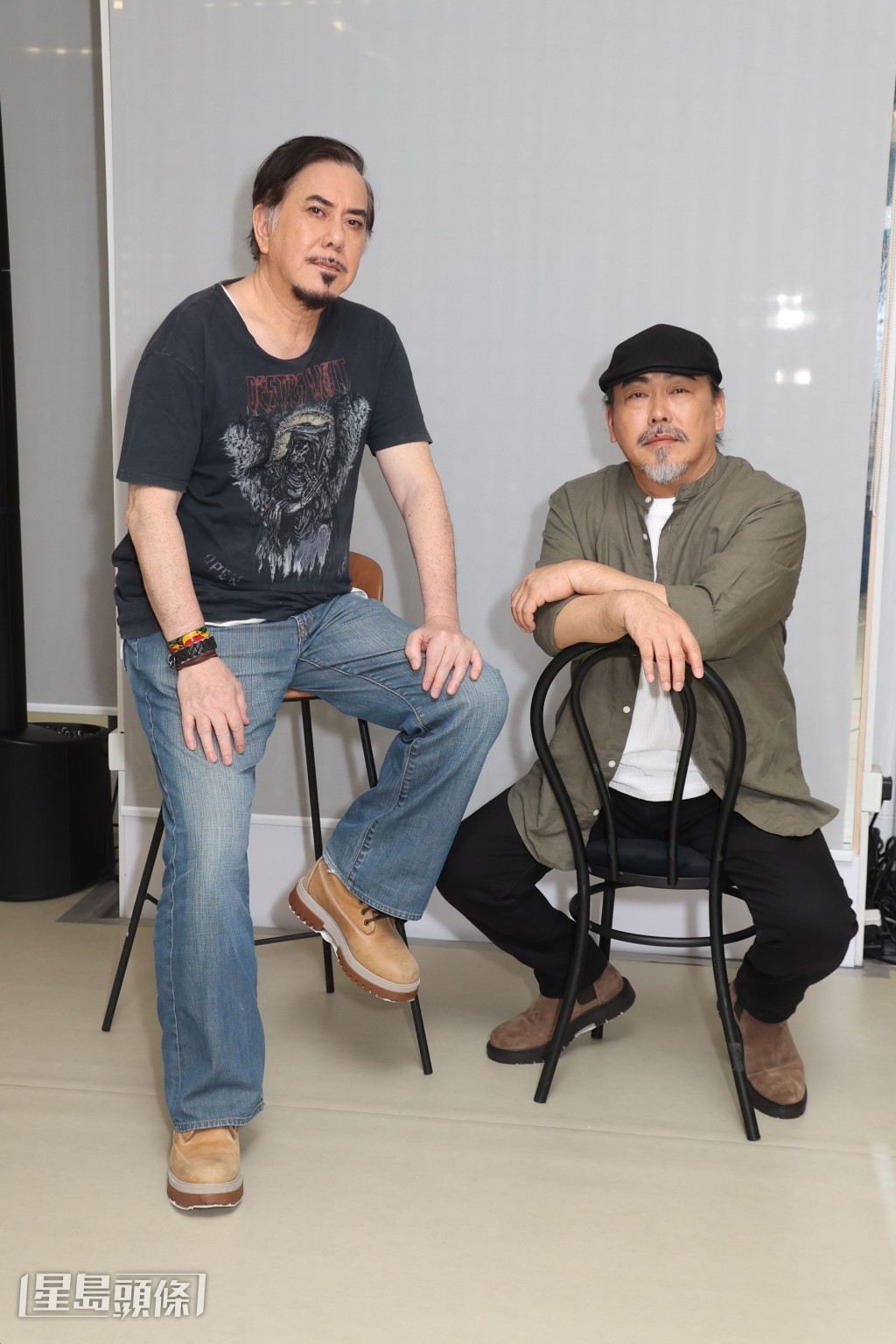 今次再合作,秋生笑言埋位時毋需討論太多。 今次再合作,秋生笑言埋位時毋需討論太多。