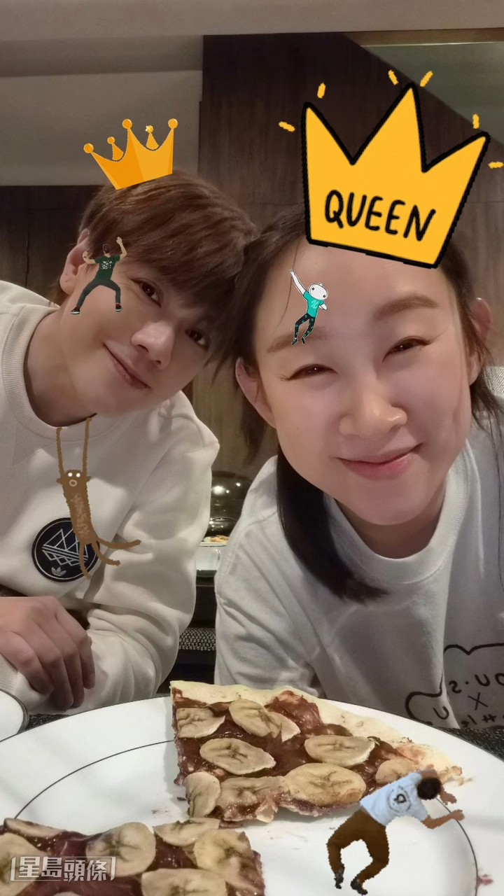 Ivana指跟軒仔仍不時聯絡、分享大家的成長。