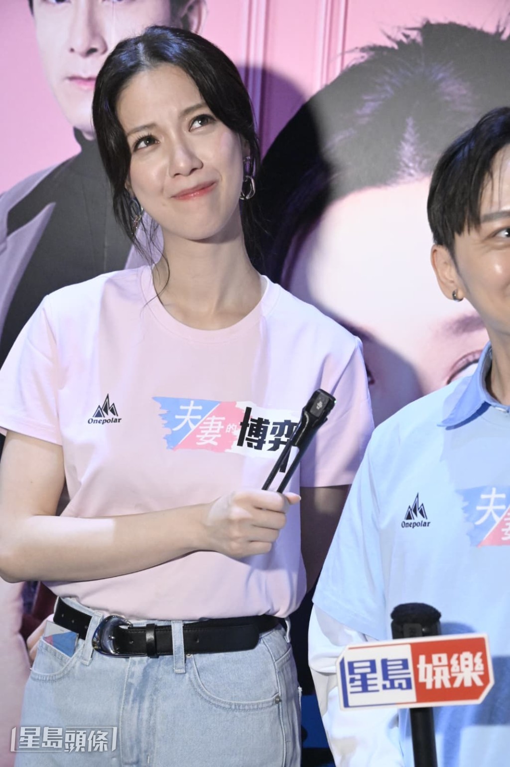 陳曉華開心今次可以嘗試不同角色。 陳曉華開心今次可以嘗試不同角色。