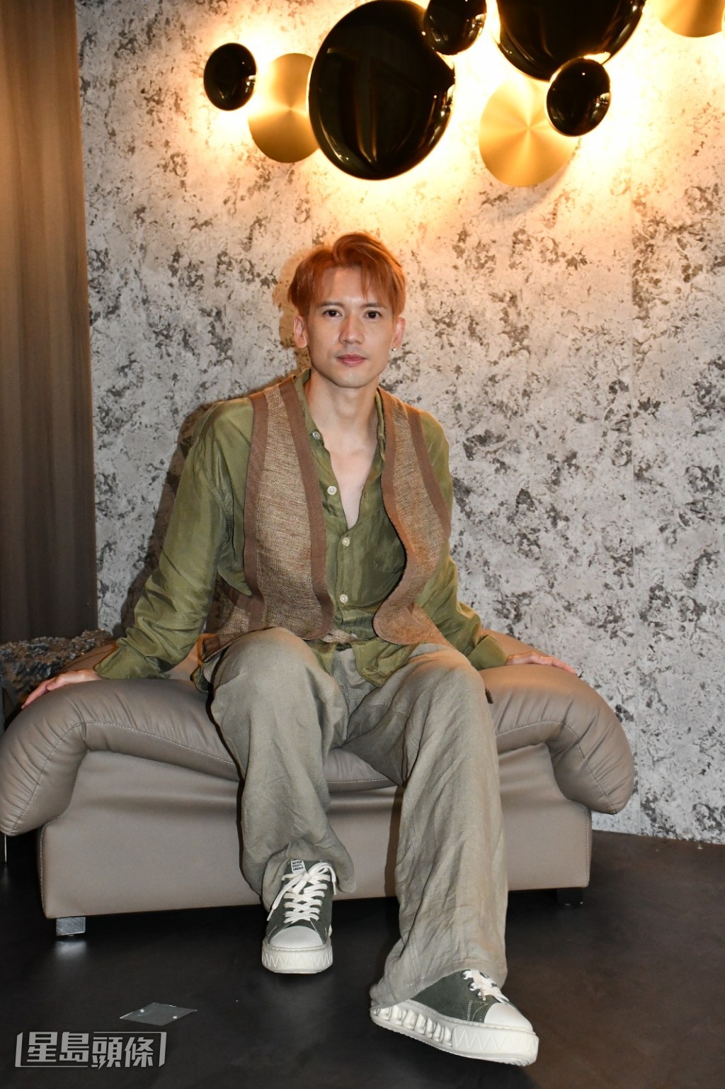 大家最關心的騷肌問題,Kenny大方笑指,大家鍾意睇,他又何妨展示成果。 大家最關心的騷肌問題,Kenny大方笑指,大家鍾意睇,他又何妨展示成果。