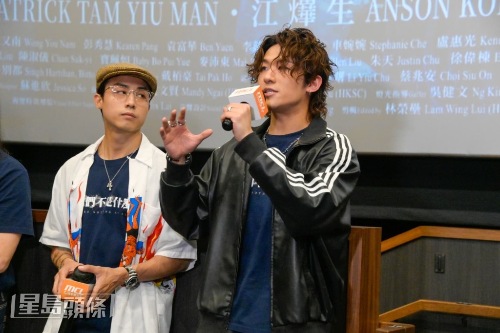 ANSONBEAN近日跟邱導去了新加坡華語電影節。