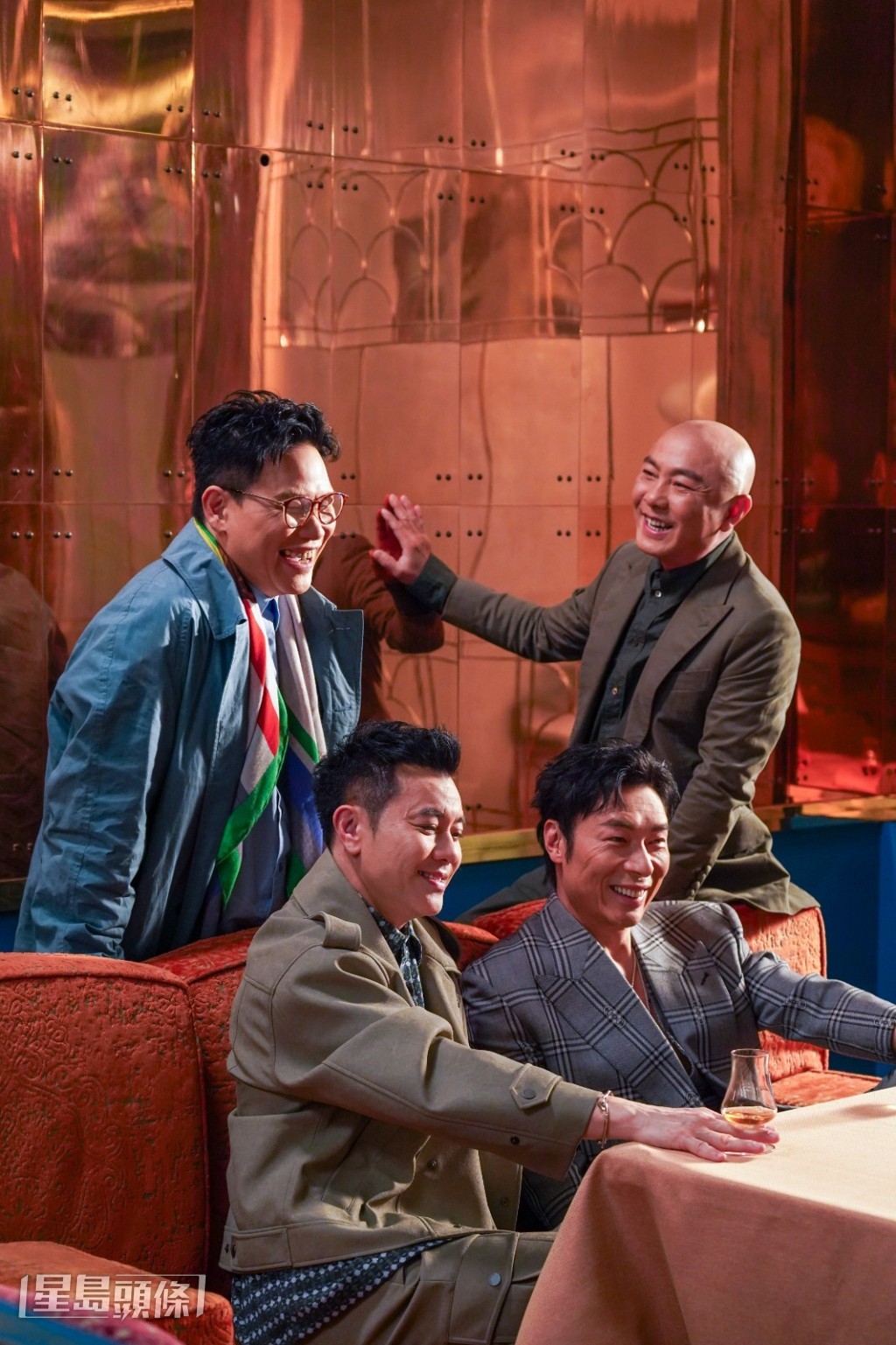 事隔12年,BIG FOUR不但成家立室,蘇永康更榮升爸爸。 事隔12年,BIG FOUR不但成家立室,蘇永康更榮升爸爸。
