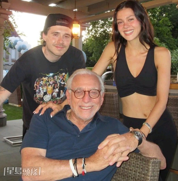有報道指Brooklyn與家人失和,完全是富豪外父Nelson Peltz挑撥離間。 有報道指Brooklyn與家人失和,完全是富豪外父Nelson Peltz挑撥離間。