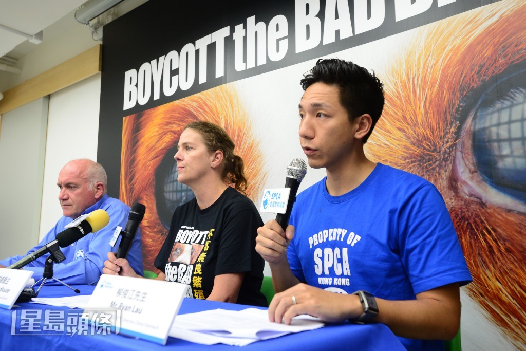 柳俊江過去關注動物及環保議題。資料圖片 柳俊江過去關注動物及環保議題。資料圖片