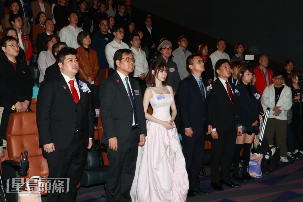 林明禎現身香港出席亞太青年微電影節閉幕。 林明禎現身香港出席亞太青年微電影節閉幕。