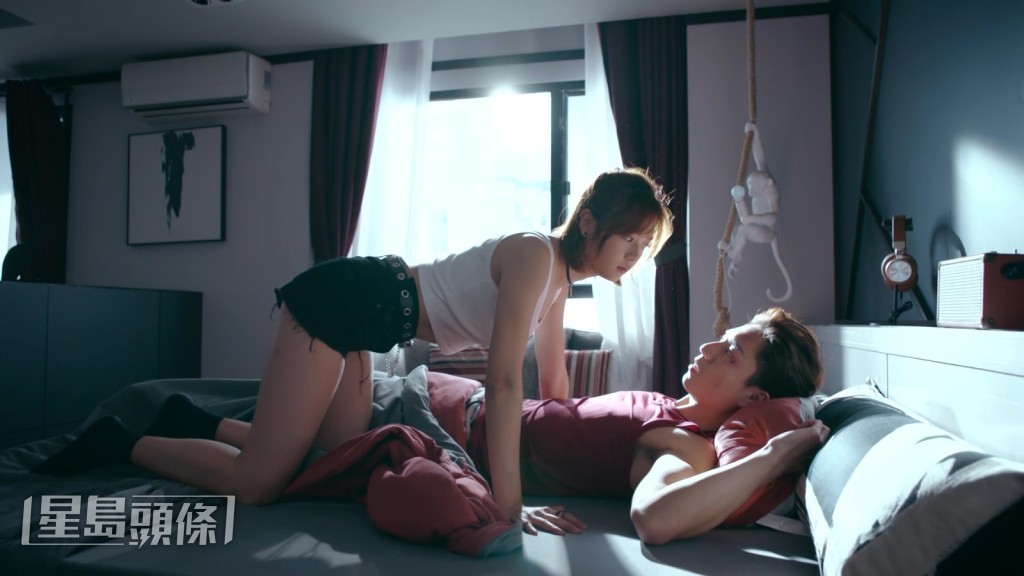 游游坦言要「生擒」吳偉豪好緊張。