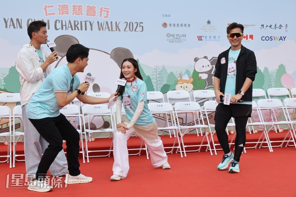 李佳芯表示跑步是運動首選，因是一人運動不用約別人。